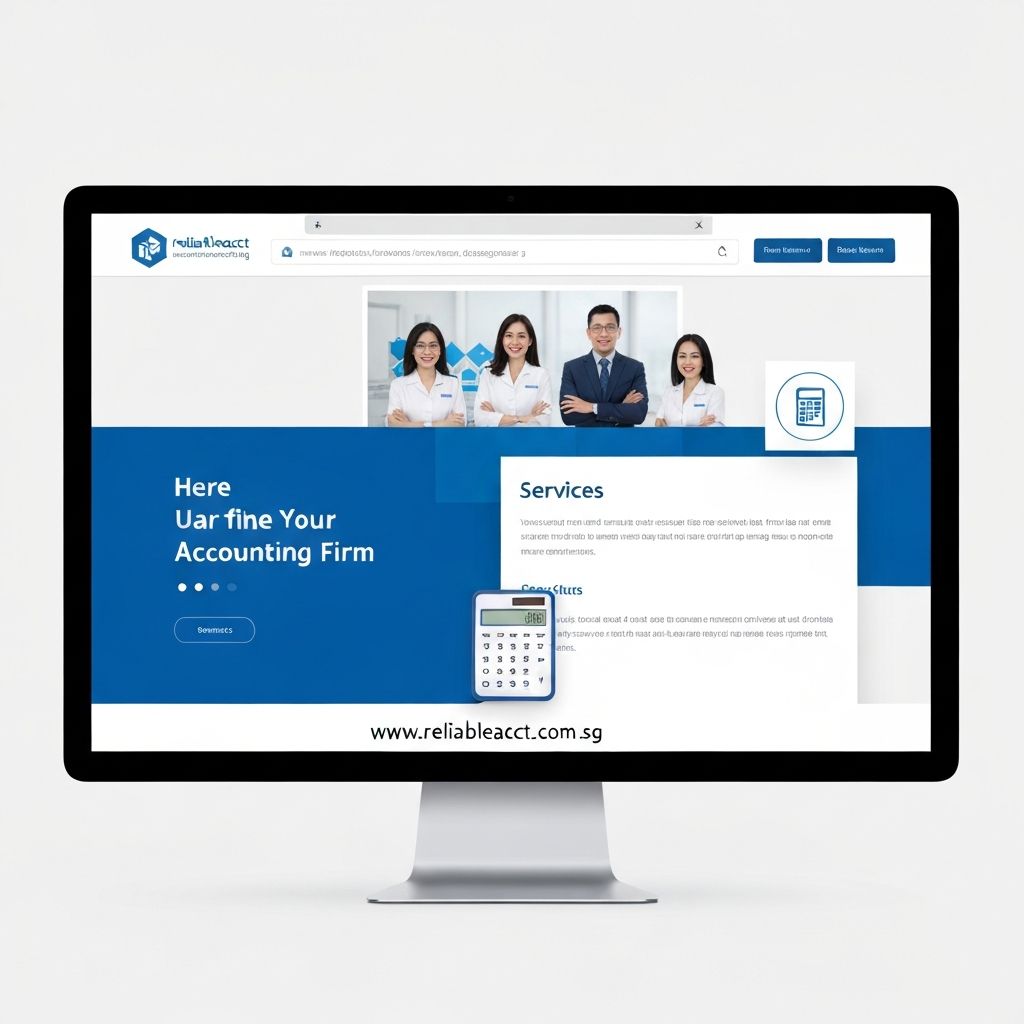 Accounting Firm Website website design