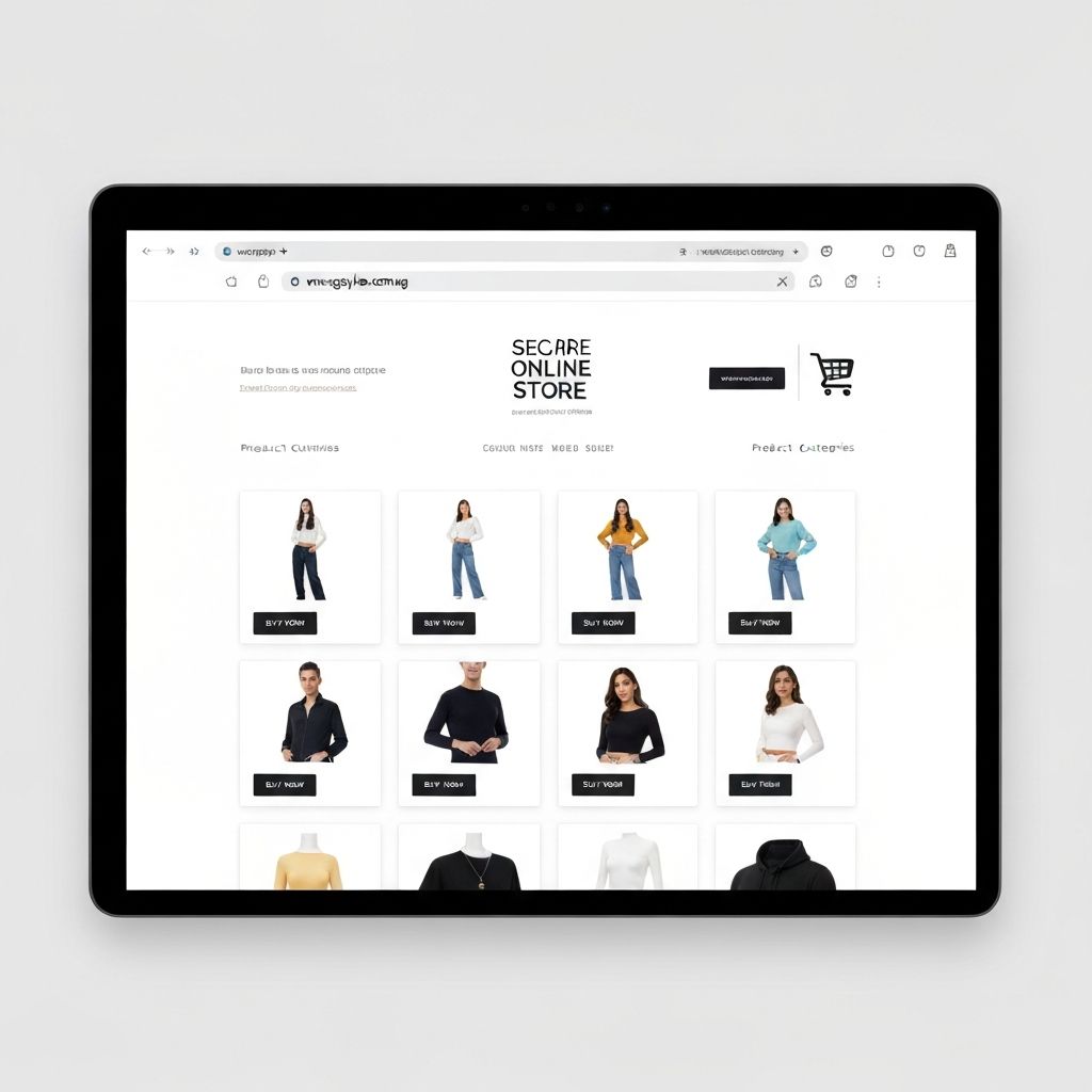 E-Commerce Store website design